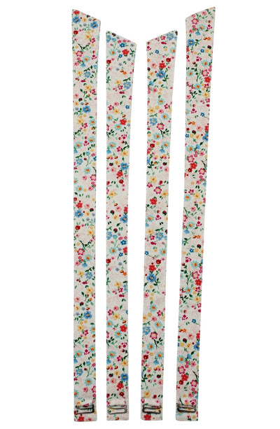 FLORAL MEADOW CORSET SHOULDER STRAPS