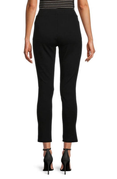 HIGH RISE SLIT CUFF LEGGINGS BACK