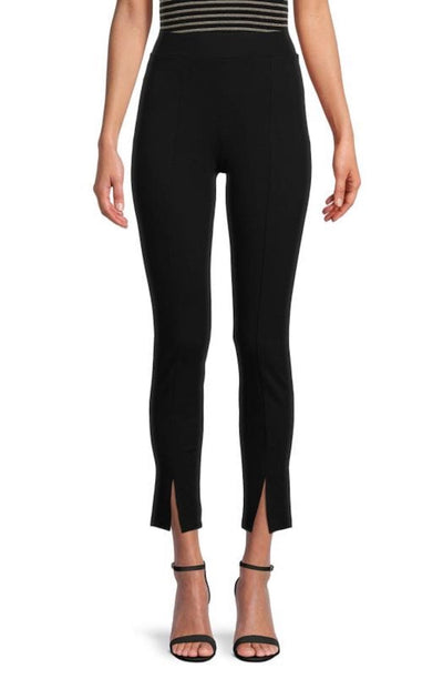 HIGH RISE SLIT CUFF LEGGINGS FRONT